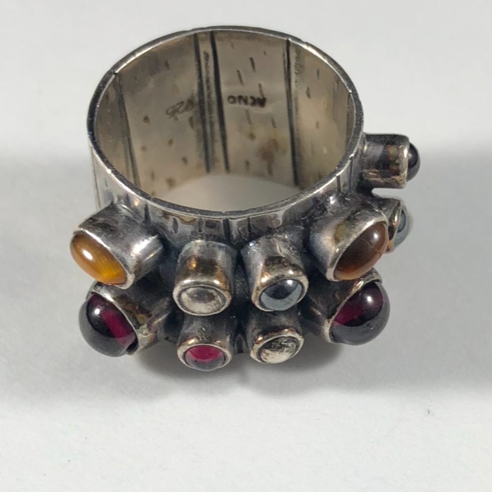 Sterling Signed Ring - image 3